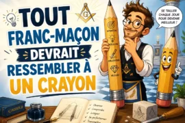 TOUT FRANC-MAÇON DEVRAIT RESSEMBLER À UN CRAYON