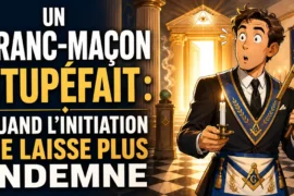 UN FRANC-MAÇON STUPÉFAIT : QUAND L’INITIATION NE LAISSE PLUS INDEMNE