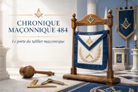 CHRONIQUE MACONNIQUE 484 – GLDF : LE PORTE DU TABLIER MACONNIQUE