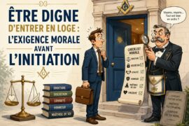 ÊTRE DIGNE D’ENTRER EN LOGE : L’EXIGENCE MORALE AVANT L’INITIATION