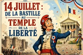 14 JUILLET : DE LA BASTILLE AU TEMPLE DE LA LIBERTÉ
