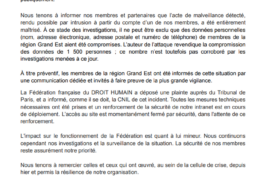 CYBERATTAQUE : LE DROIT HUMAIN MAÎTRISE L’INCIDENT ET RENFORCE LA SÉCURITÉ DE SON INTRANET