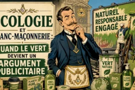 ÉCOLOGIE ET FRANC-MAÇONNERIE : QUAND LE VERT DEVIENT UN ARGUMENT PUBLICITAIRE