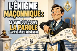 ÉNIGME MAÇONNIQUE : LE SEUL QUI COUPE LA PAROLE SANS SE FAIRE REPRENDRE