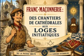 FRANC-MAÇONNERIE : DES CHANTIERS DE CATHÉDRALES AUX LOGES INITIATIQUES