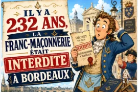 IL Y A 232 ANS, LA FRANC-MAÇONNERIE ÉTAIT INTERDITE À BORDEAUX