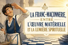 LA FRANC-MAÇONNERIE, ENTRE L’ŒUVRE MATÉRIELLE ET LA LUMIÈRE SPIRITUELLE