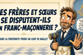 LES FRÈRES ET SŒURS SE DISPUTENT-ILS EN FRANC-MAÇONNERIE ? QUAND LA FRATERNITÉ PREND UN COUP DE MAILLET