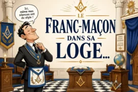 LE FRANC-MAÇON DANS SA LOGE…