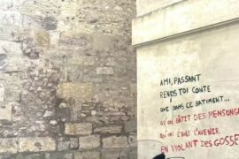 PÉRIGUEUX : LE TEMPLE MAÇONNIQUE VISÉ PAR DES TAGS INJURIEUX