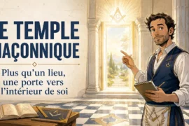 LE TEMPLE MAÇONNIQUE : PLUS QU’UN LIEU, UNE PORTE VERS L’INTÉRIEUR DE SOI