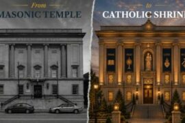 OHIO : UN TEMPLE MAÇONNIQUE BIENTÔT EXORCISÉ ET TRANSFORMÉ EN SANCTUAIRE CATHOLIQUE