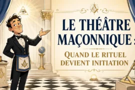 LE THÉÂTRE MAÇONNIQUE : QUAND LE RITUEL DEVIENT INITIATION