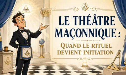 LE THÉÂTRE MAÇONNIQUE : QUAND LE RITUEL DEVIENT INITIATION