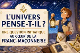 L’UNIVERS PENSE-T-IL ? UNE QUESTION INITIATIQUE AU CŒUR DE LA FRANC-MAÇONNERIE