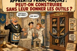 APPRENTIS FRANC-MAÇONS : PEUT-ON CONSTRUIRE SANS LEUR DONNER LES OUTILS ?
