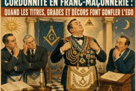 LA CORDONNITE MAÇONNIQUE : QUAND LE TABLIER MONTE À LA TÊTE