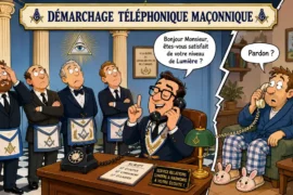 DÉMARCHAGE TÉLÉPHONIQUE : HEUREUSEMENT, LES FRANCS-MAÇONS NE RECRUTENT PAS COMME ÇA !