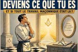 « DEVIENS CE QUE TU ES » : ET SI TOUT LE TRAVAIL MAÇONNIQUE ÉTAIT LÀ ?