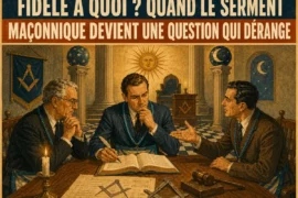 FIDÈLE À QUOI ? QUAND LE SERMENT MAÇONNIQUE DEVIENT UNE QUESTION QUI DÉRANGE