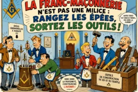 LA FRANC-MAÇONNERIE N’EST PAS UNE MILICE : RANGEZ LES ÉPÉES, SORTEZ LES OUTILS !