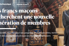 FRANC-MAÇONNERIE ANGLAISE : ATTIRER LES JEUNES SANS TRANSFORMER LES LOGES EN CLUBS SOCIAUX