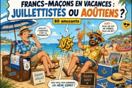 FRANCS-MAÇONS EN VACANCES : JUILLETTISTES OU AOÛTIENS ?