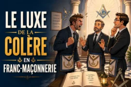 LE LUXE DE LA COLÈRE EN FRANC-MAÇONNERIE