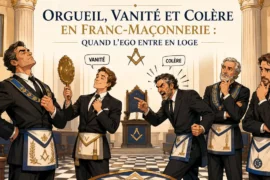 ORGUEIL, VANITÉ ET COLÈRE EN FRANC-MAÇONNERIE : QUAND L’EGO ENTRE EN LOGE