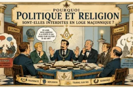 POURQUOI POLITIQUE ET RELIGION SONT-ELLES INTERDITES EN LOGE MACONNIQUE ?