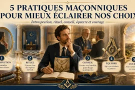 CINQ PRATIQUES MAÇONNIQUES POUR MIEUX ÉCLAIRER NOS CHOIX