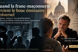 QUAND LA FRANC-MAÇONNERIE DEVIENT LE BOUC ÉMISSAIRE UNIVERSEL