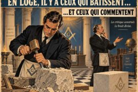 EN LOGE, IL Y A CEUX QUI BÂTISSENT… ET CEUX QUI COMMENTENT