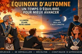 ÉQUINOXE D’AUTOMNE : ET SI LE FRANC-MAÇON APPRENAIT AUSSI À TRAVAILLER DANS L’OMBRE ?