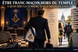 ÊTRE FRANC-MAÇON HORS DU TEMPLE : À QUOI SERT LA LUMIÈRE SI ELLE RESTE EN LOGE ?