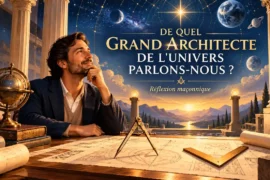 DE QUEL GRAND ARCHITECTE DE L’UNIVERS PARLONS-NOUS VRAIMENT ?