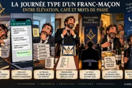 LA JOURNÉE TYPE D’UN FRANC-MAÇON : ENTRE ÉLÉVATION, CAFÉ ET MOTS DE PASSE