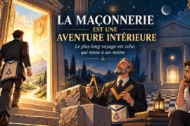 LA FRANC-MAÇONNERIE EST UNE AVENTURE INTÉRIEURE : LE PLUS LONG VOYAGE EST CELUI QUI MÈNE À SOI-MÊME