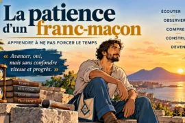 LA PATIENCE DU FRANC-MAÇON : APPRENDRE À NE PAS FORCER LE TEMPS