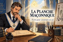 LA PLANCHE MAÇONNIQUE : ÉCRIRE POUR NE PLUS PENSER COMME AVANT