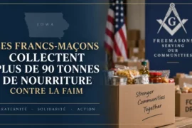 IOWA : LES FRANCS-MAÇONS COLLECTENT PLUS DE 90 TONNES DE NOURRITURE CONTRE LA FAIM
