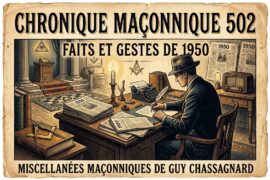 CHRONIQUE MACONNIQUE 502 – FAITS ET GESTES DE 1950