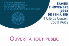 COLLOQUE MACCONIQUE DE LA GLFF À PARIS : LES FINANCES, LES FEMMES ET L’ARGENT