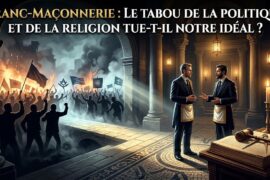 LE TABOU DE LA POLITIQUE ET DE LA RELIGION EN FRANC-MAÇONNERIE TUE-T-IL NOTRE IDÉAL ?
