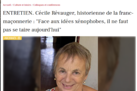 CÉCILE RÉVAUGER : « FACE AUX IDÉES XÉNOPHOBES, IL NE FAUT PAS SE TAIRE »