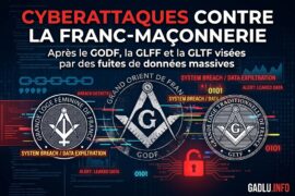 CYBERATTAQUES CONTRE LA FRANC-MAÇONNERIE : APRÈS LE GODF, LA GLFF ET LA GLTF VISÉES PAR DES FUITES DE DONNÉES MASSIVES