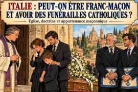 ITALIE : PEUT-ON ÊTRE FRANC-MAÇON ET AVOIR DES FUNÉRAILLES CATHOLIQUES ?