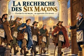 LA RECHERCHE DES SIX MAÇONS : ET SI LE « VRAI MAÇON » ÉTAIT CELUI QUE NOUS N’AVONS PAS ENCORE RÉUSSI À DEVENIR ?