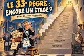 LE 33e DEGRÉ : QUAND LE FRANC-MAÇON DÉCOUVRE QU’IL RESTE ENCORE… UN ÉTAGE