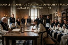 QUAND LES MOINES CISTERCIENS FONDAIENT UNE LOGE MAÇONNIQUE À L’ABBAYE DE CLAIRVAUX EN 1786